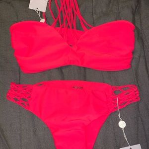 Mikoh Pink Bikini NWT